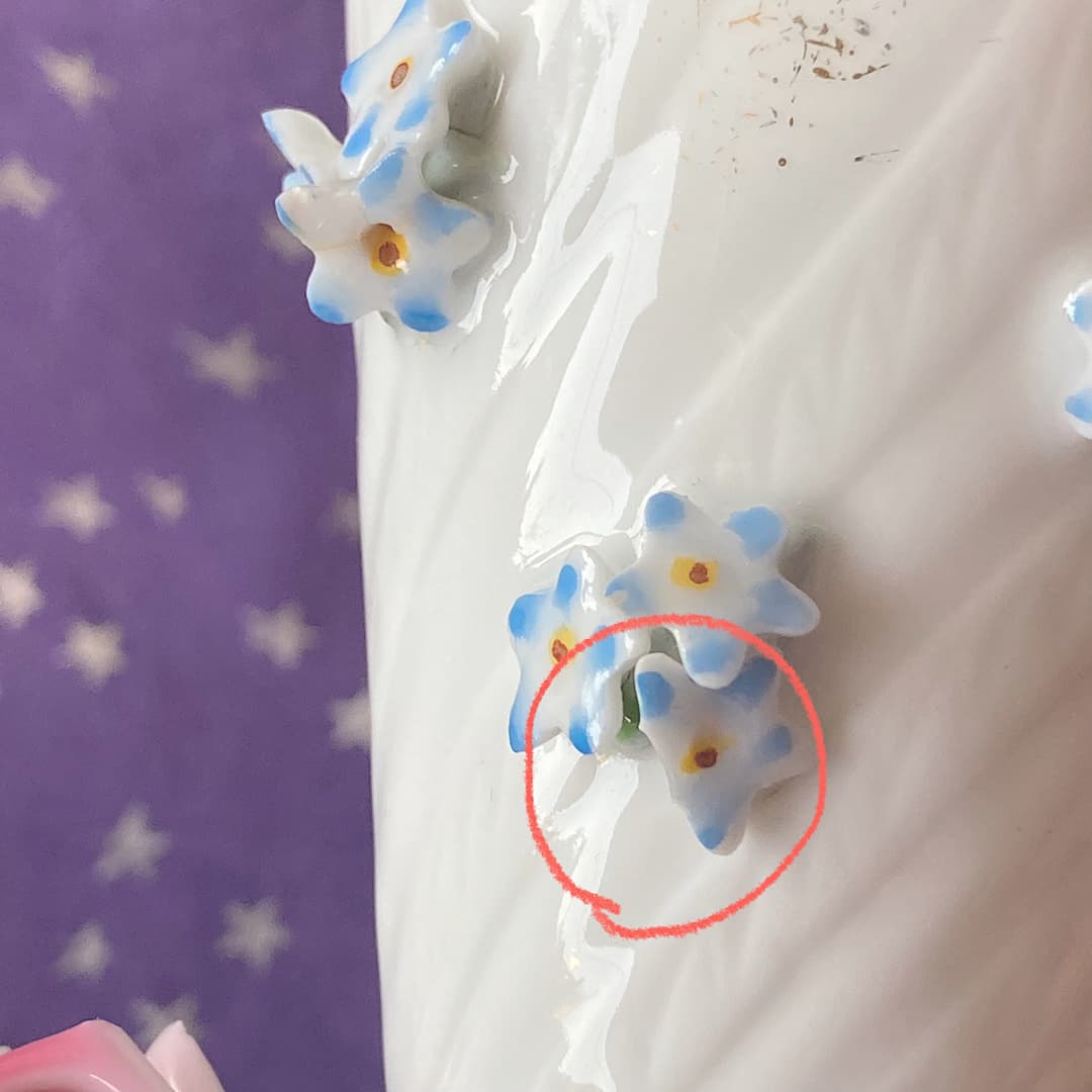 手のオブジェ フラワーベース