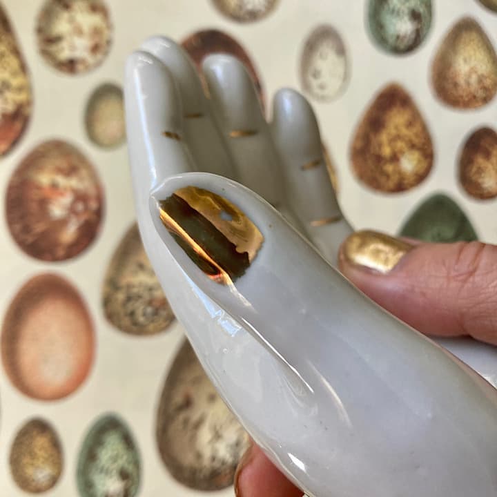ポーセリン　ハンドトレイ