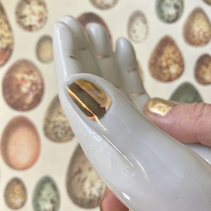 ポーセリン　ハンドトレイ