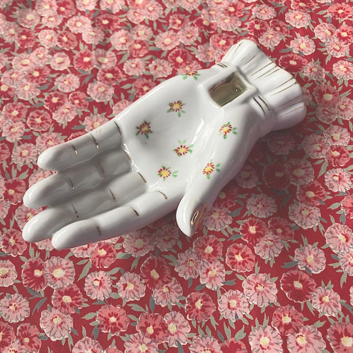ポーセリン　ハンドトレイ