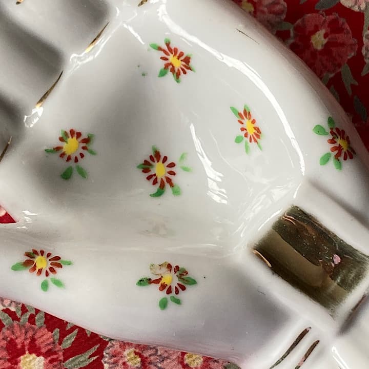 ポーセリン　ハンドトレイ
