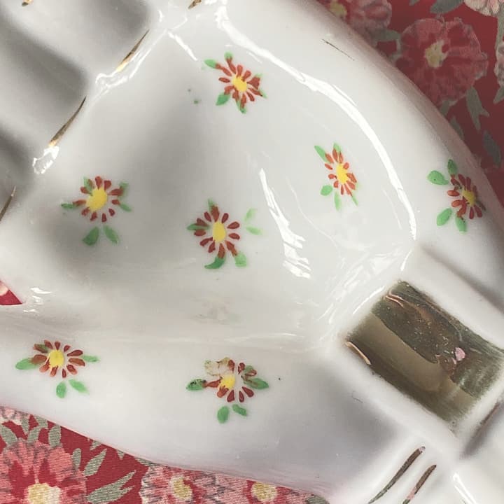 ポーセリン　ハンドトレイ