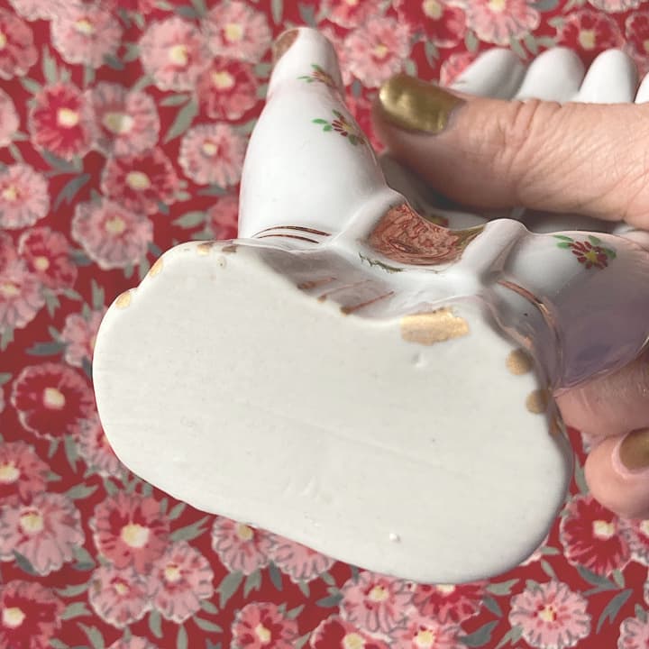 ポーセリン　ハンドトレイ