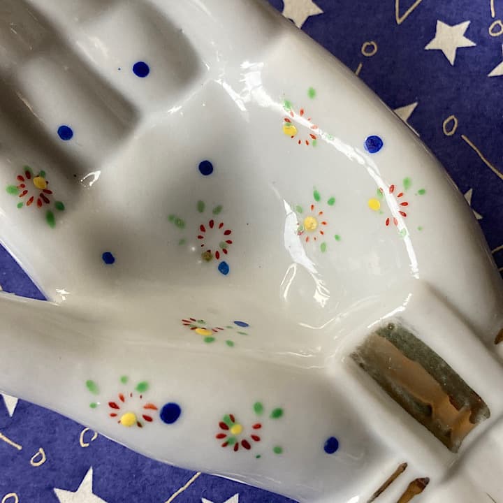 ポーセリン　ハンドトレイ