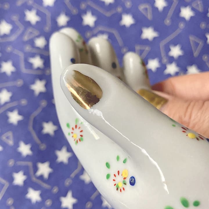 ポーセリン　ハンドトレイ