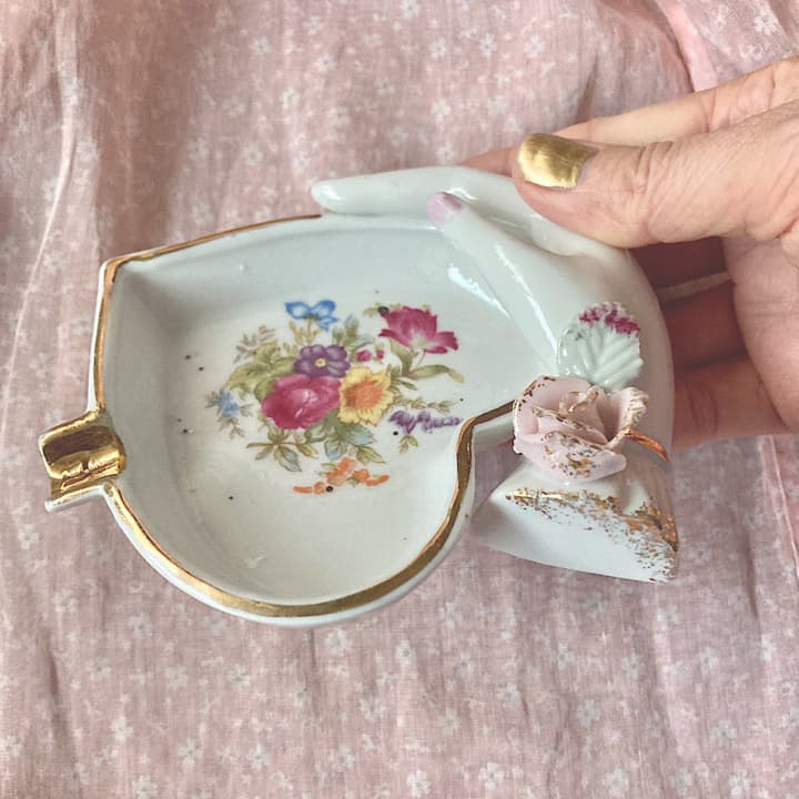 ポーセリン　ハンドトレイ
