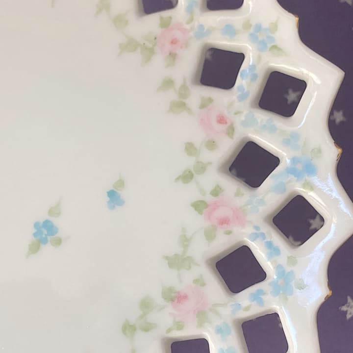 ポーセリン　ハンドトレイ