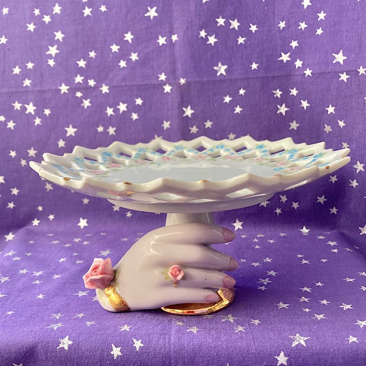 ポーセリン　ハンドトレイ