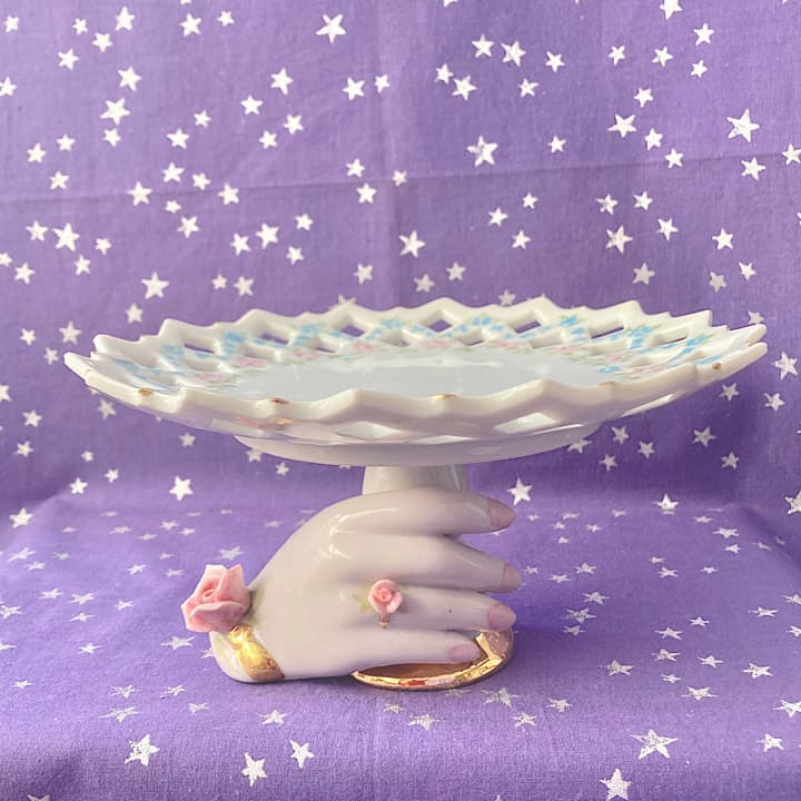 ポーセリン　ハンドトレイ