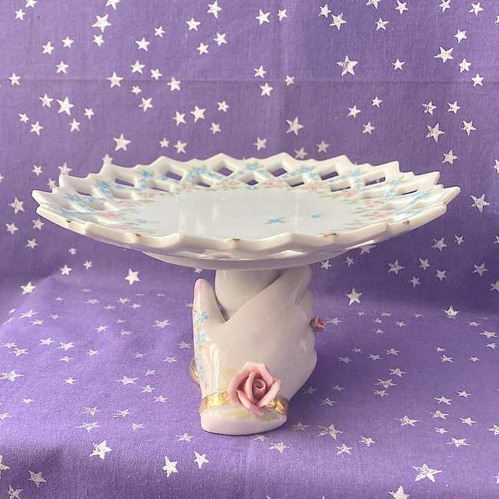 ポーセリン　ハンドトレイ
