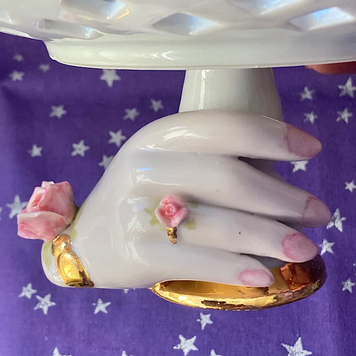 ポーセリン　ハンドトレイ