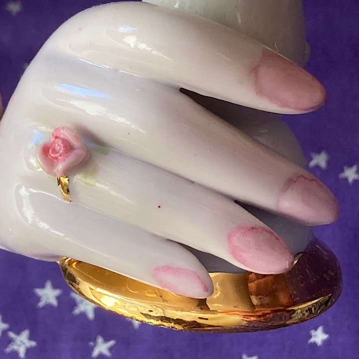 ポーセリン　ハンドトレイ