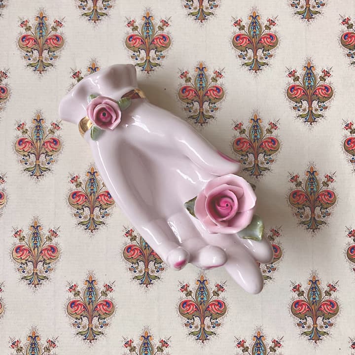 ポーセリン　ハンドトレイ