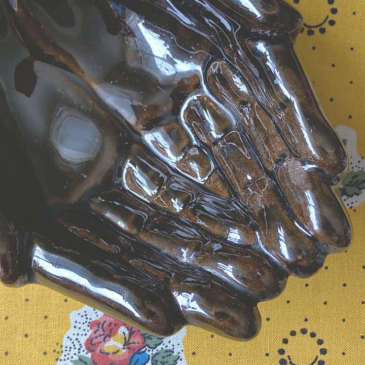 ポーセリン　ハンドトレイ