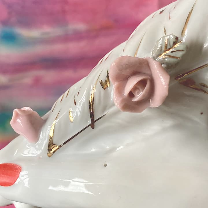 ハンドオブジェ フラワーベース