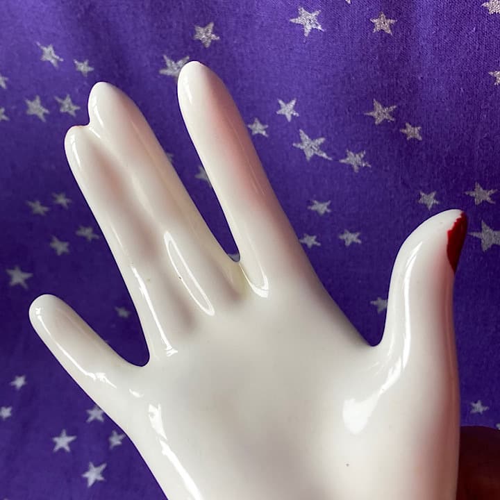 ポーセリン　ハンドトレイ