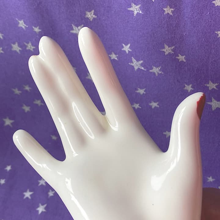 ポーセリン　ハンドトレイ