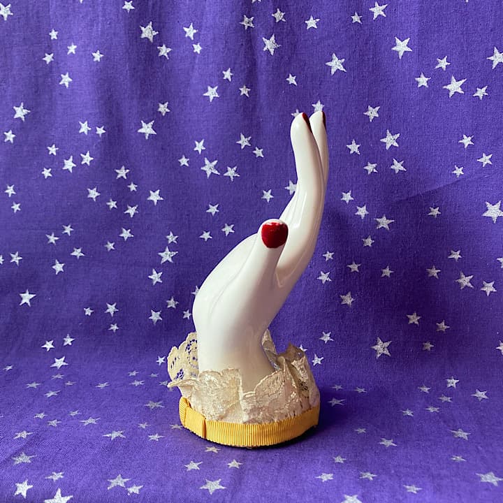 ポーセリン　ハンドトレイ