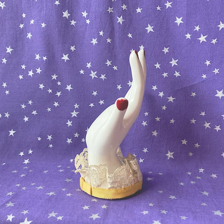 ポーセリン　ハンドトレイ