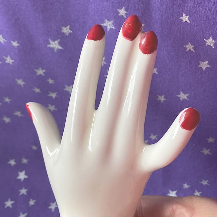 ポーセリン　ハンドトレイ