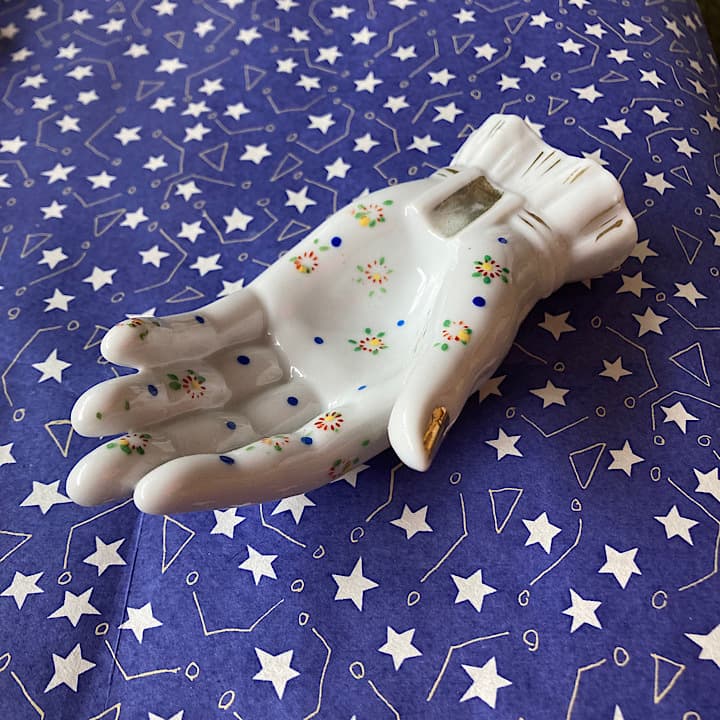 ポーセリン　ハンドトレイ