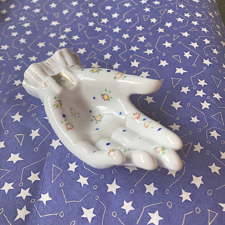 ポーセリン　ハンドトレイ