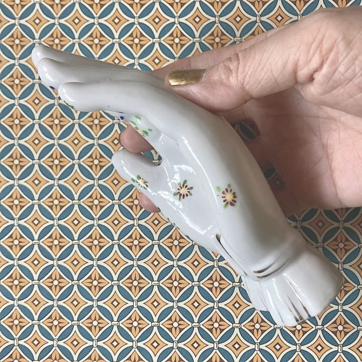ポーセリン　ハンドトレイ