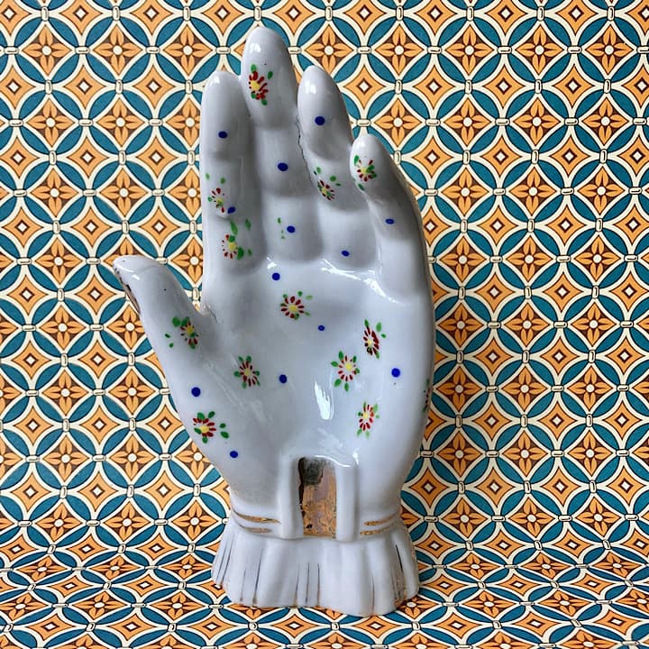 ポーセリン　ハンドトレイ