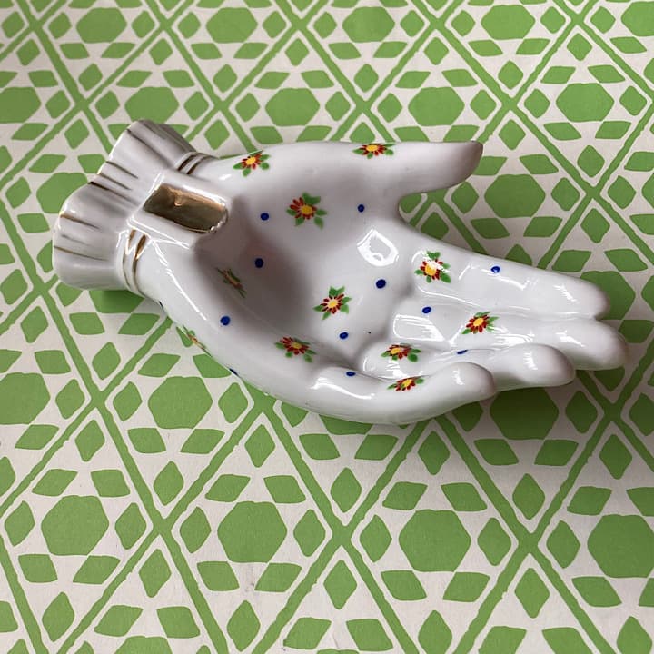 ポーセリン　ハンドトレイ