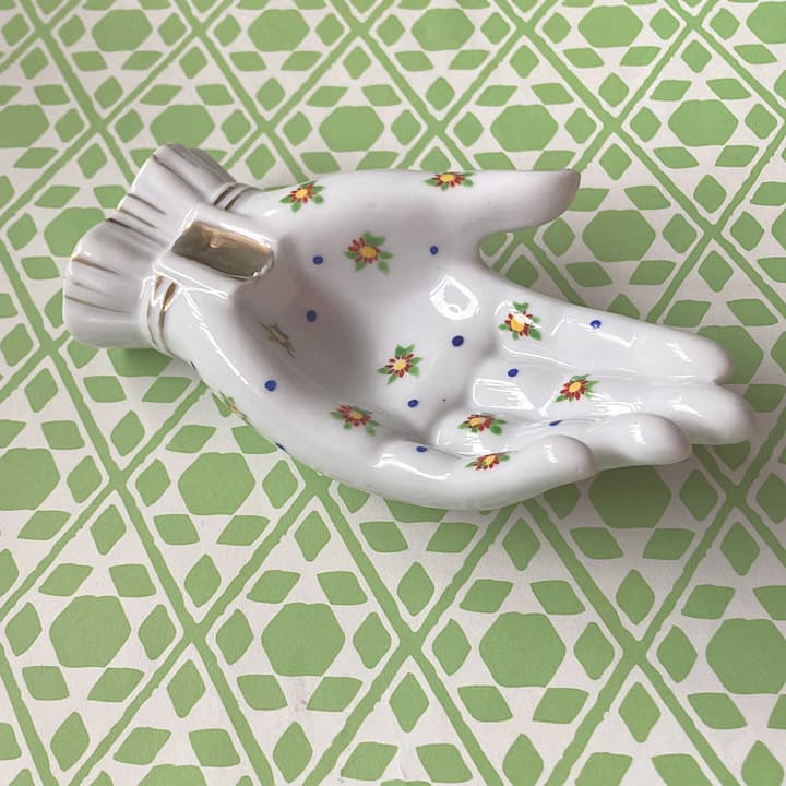 ポーセリン　ハンドトレイ