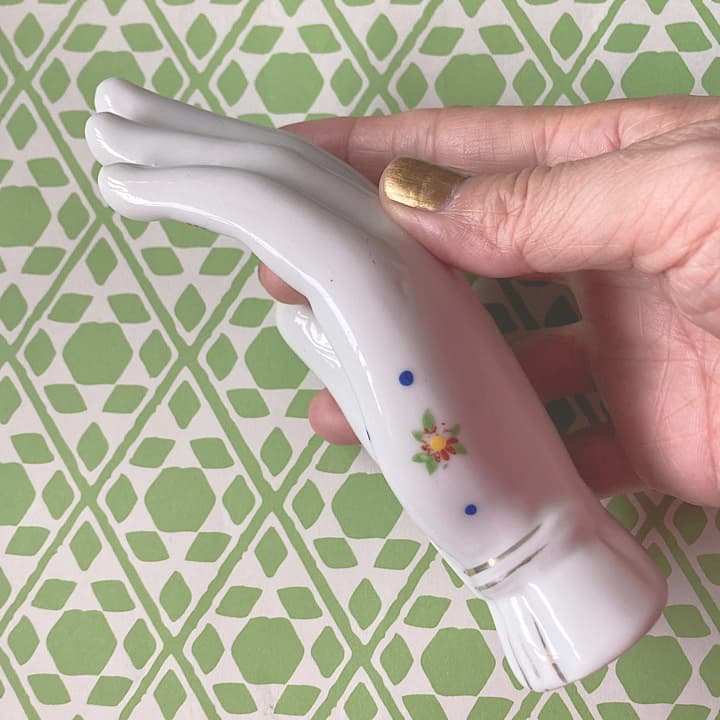 ポーセリン　ハンドトレイ