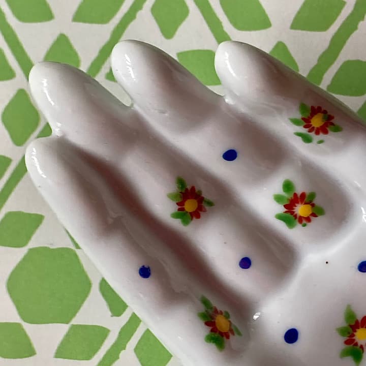 ポーセリン　ハンドトレイ