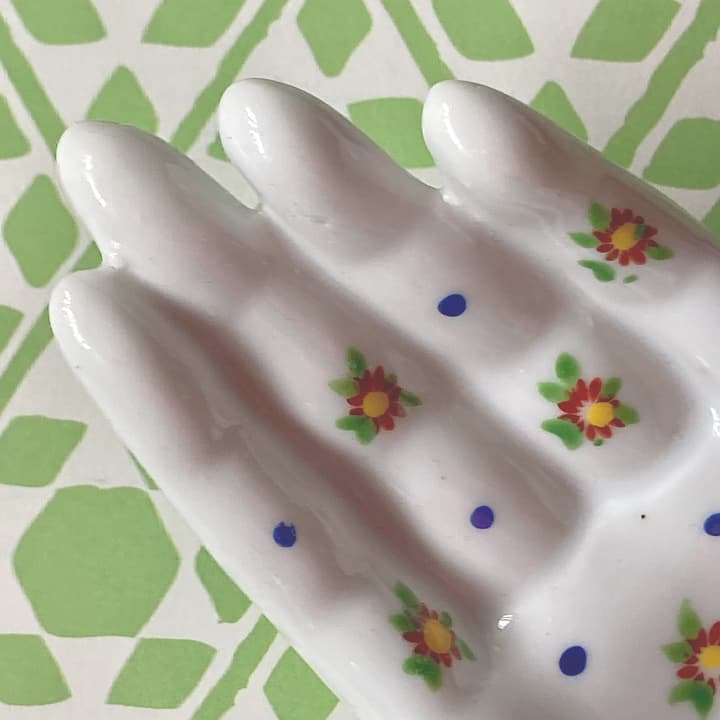 ポーセリン　ハンドトレイ