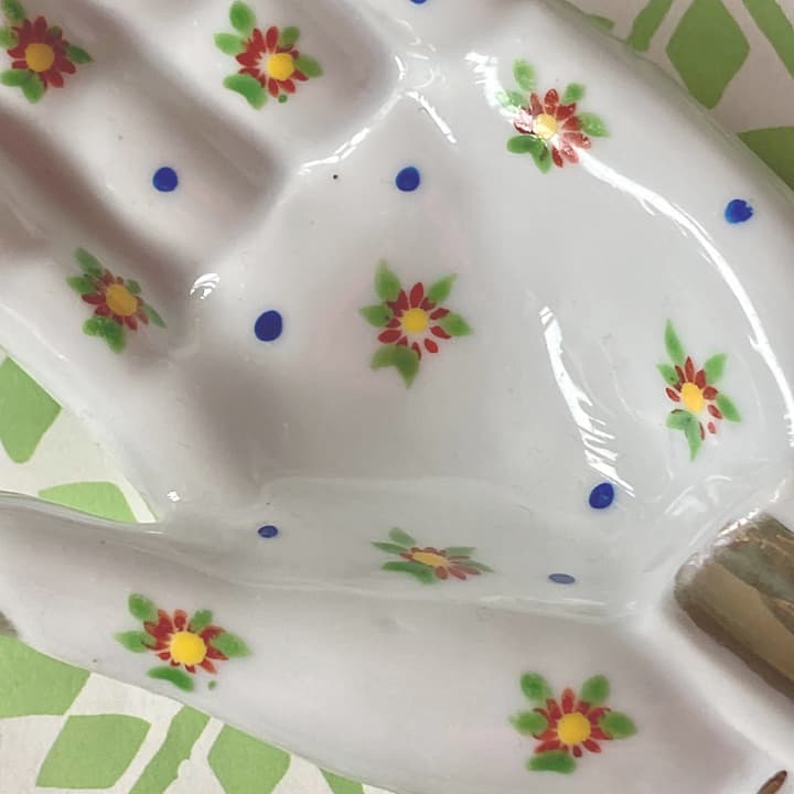ポーセリン　ハンドトレイ