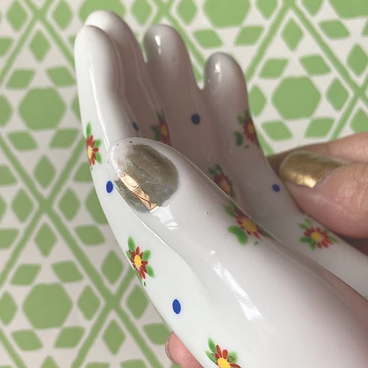 ポーセリン　ハンドトレイ