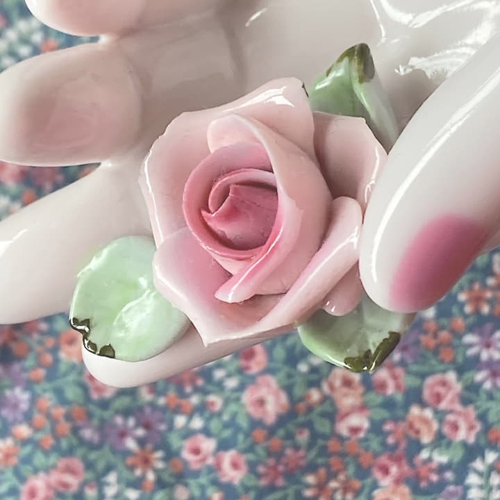 ポーセリン　ハンドトレイ