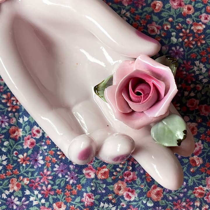 ポーセリン　ハンドトレイ