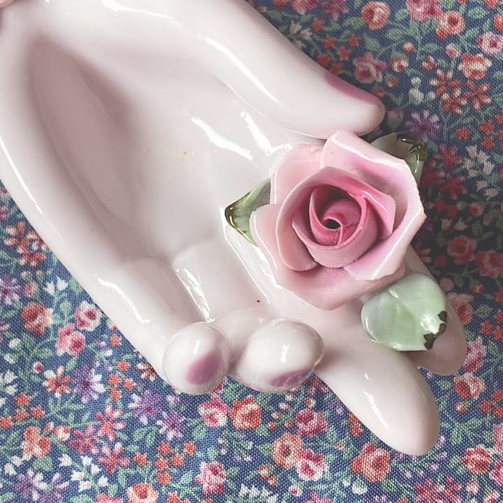 ポーセリン　ハンドトレイ