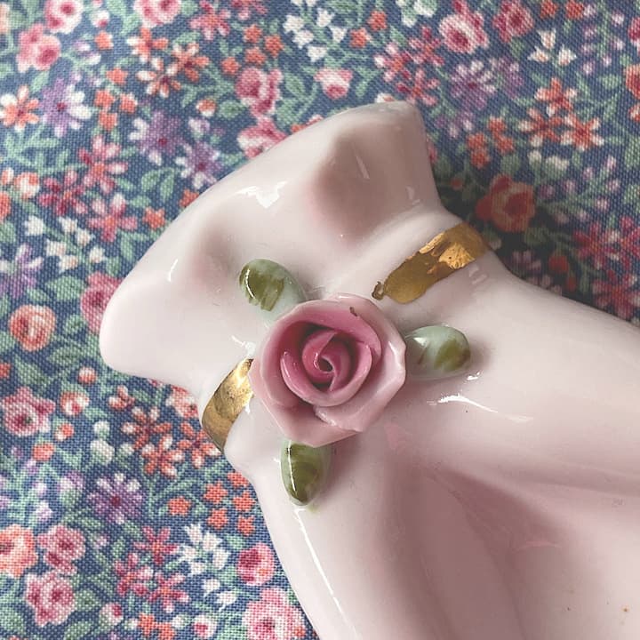 ポーセリン　ハンドトレイ