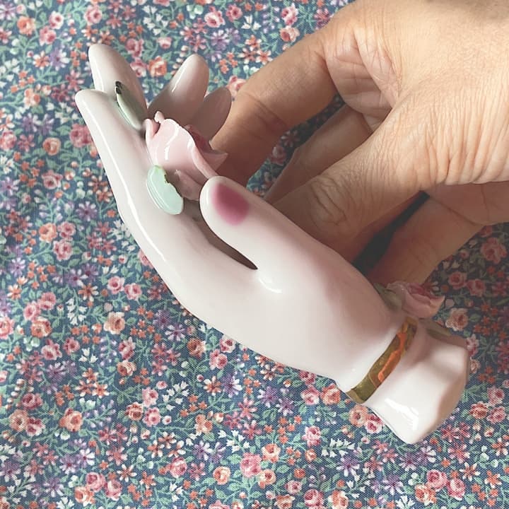 ポーセリン　ハンドトレイ