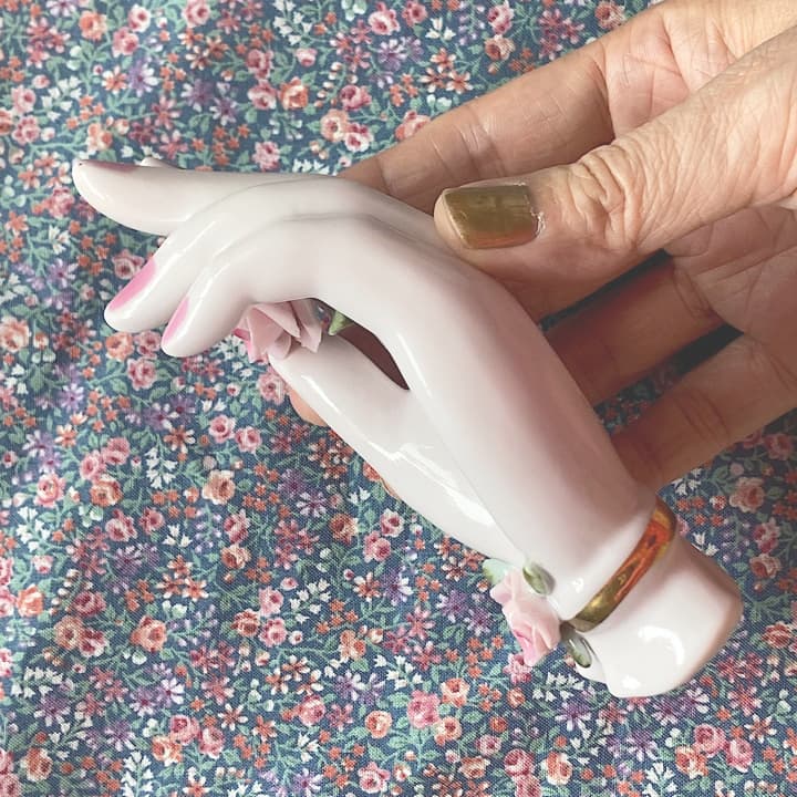 ポーセリン　ハンドトレイ
