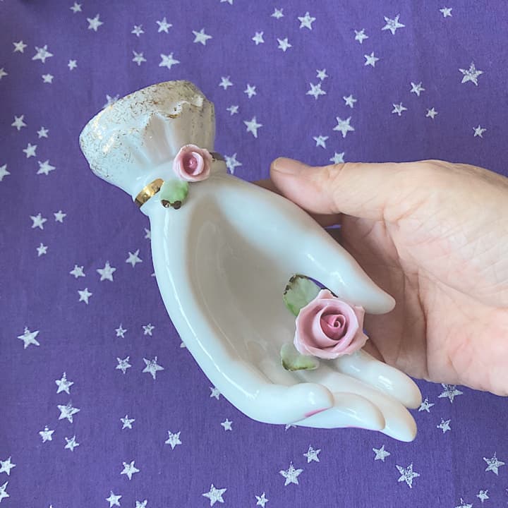 ポーセリン　ハンドトレイ