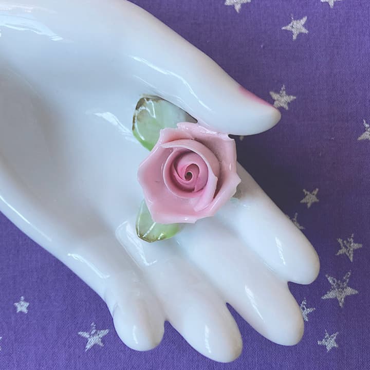 ポーセリン　ハンドトレイ