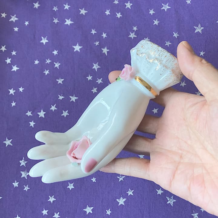 ポーセリン　ハンドトレイ