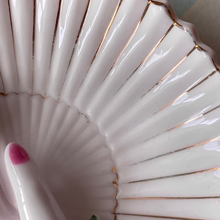 ポーセリン　ハンドトレイ