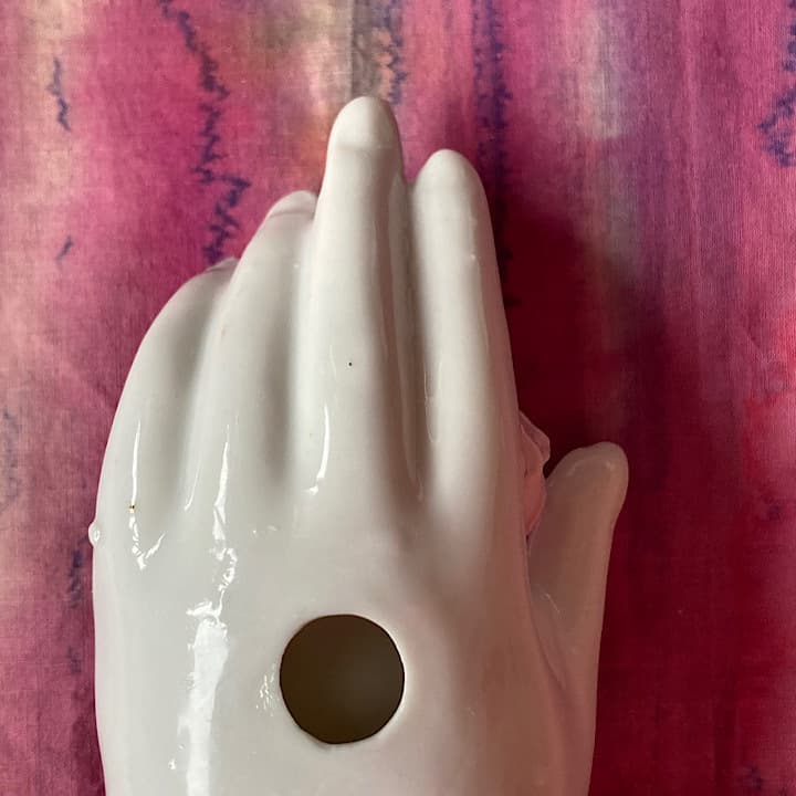 ポーセリン　ハンドトレイ