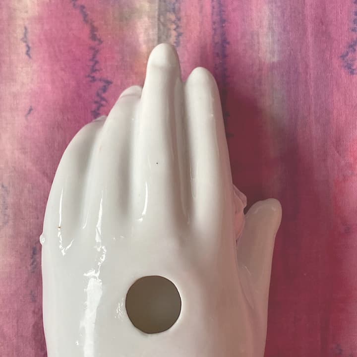 ポーセリン　ハンドトレイ