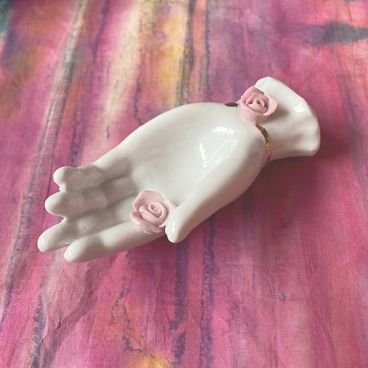ポーセリン　ハンドトレイ