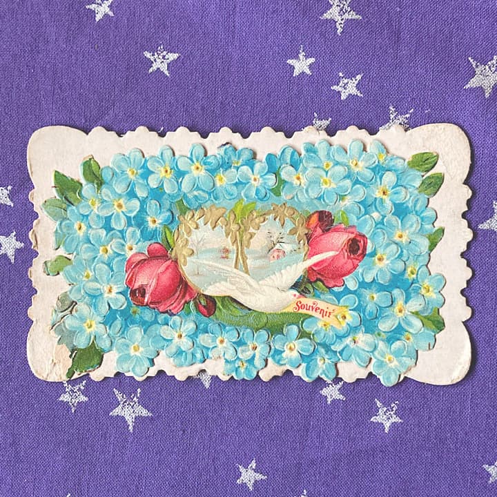 ヴィクトリアンコーリングカード