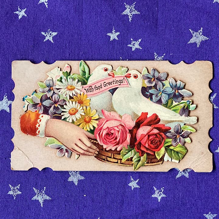 ヴィクトリアンコーリングカード